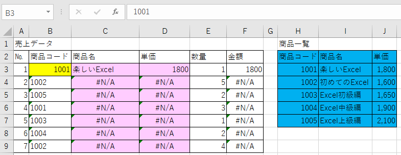 Excel Vlookup関数がエラーになるんですけど 原因と対処法 Kakolog